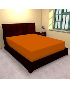 Husă de pat jerse - portocaliu - 180x200